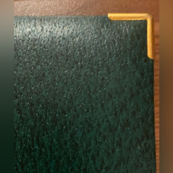 Journal notebook leather dark Green - Picture 5 of 7